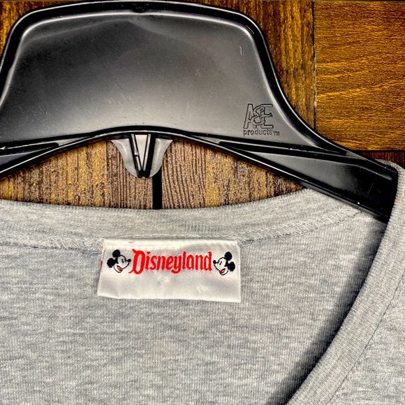 Disney Vintage Light Gray Mickey Mouse Top - Picture 2 of 3